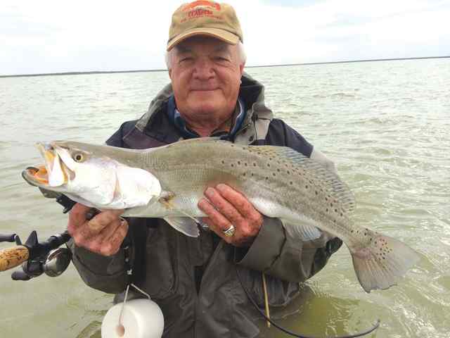 Carl Hooker Baffin Bay
10lb redfish
