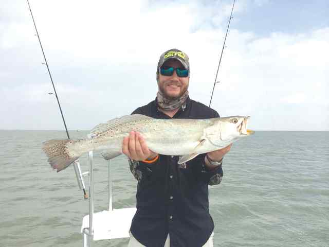 Lance Strand B.A.I.T. Tournament, supports UTPA athletics29&quot; 6.8 lb trout CPR
