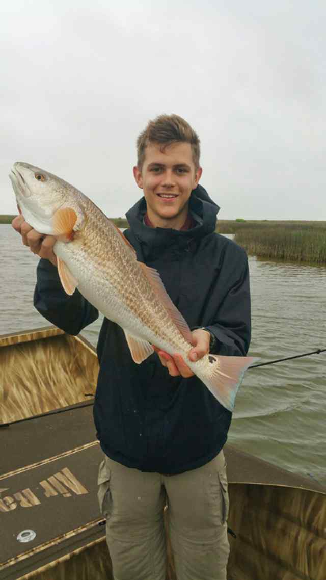 Nick Emmert Seadrift26&quot; redfish, caught from an airboat