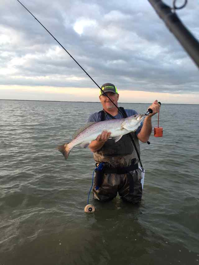 Joe Lee East Matagorda - 9 lb trout CPR