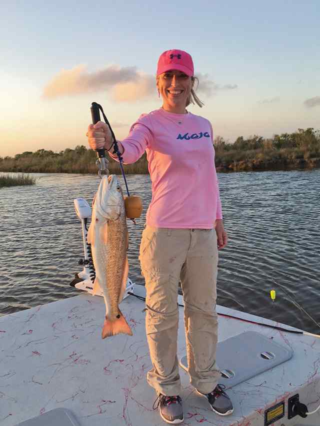 Ann Smith Bastrop Bay24&quot; first keeper red