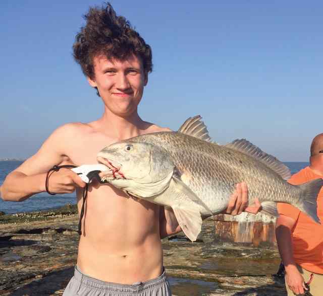 Blake LaValley Pelican Island - 25 lb black drum