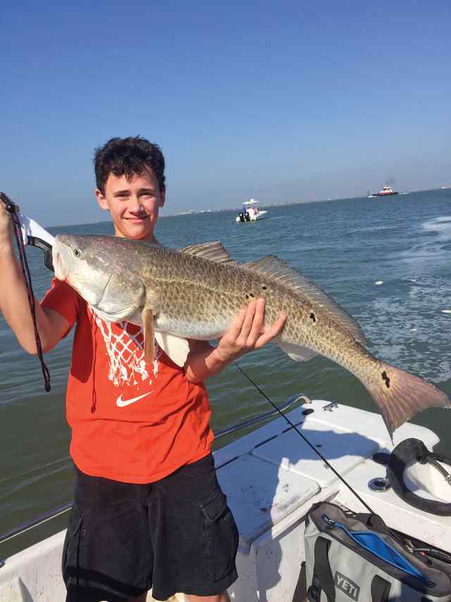 Braeden LaValley Pelican Island - 21 lb redfish
