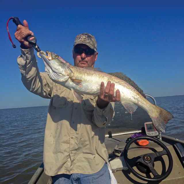 Joey Malek East Matagorda Bay - 32" trout