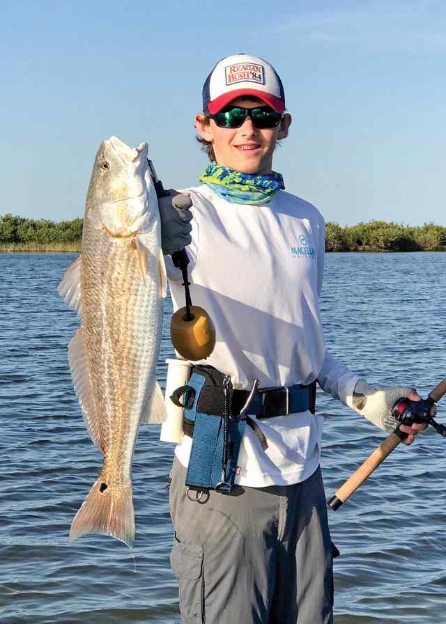 Carson Montgomery Seadrift - 27" redfish