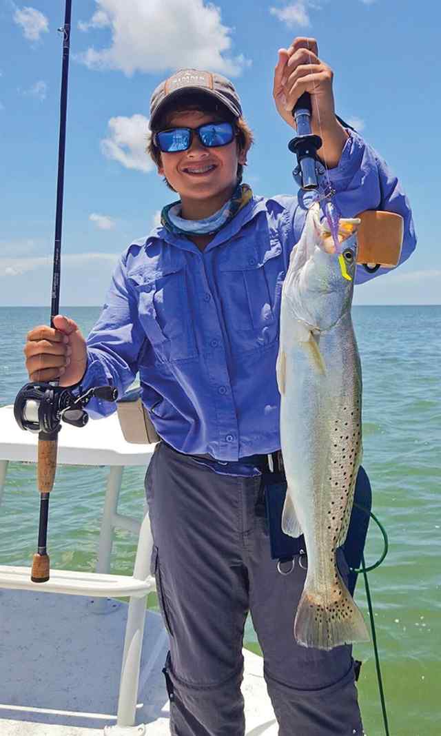Robert Bambace Port Mansfield - 24" trout