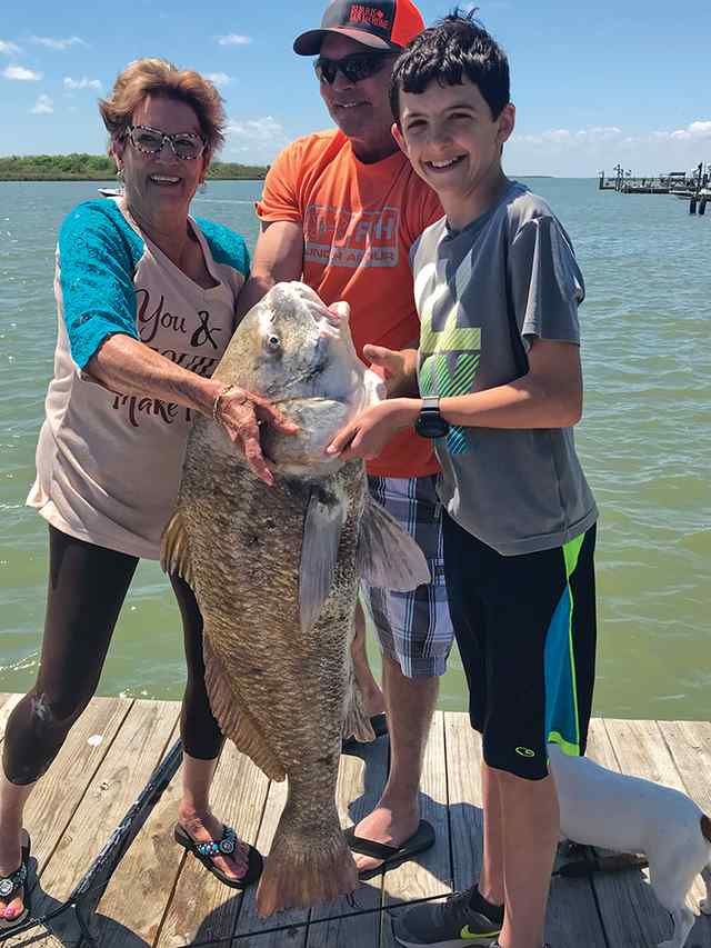 Forrest Clark ICW - black drum