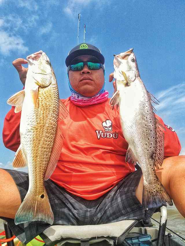 Vincent Vo 24" redfish / 23" trout