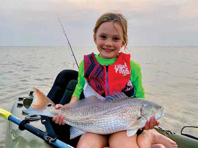 Angie Couch 27.5" redfish