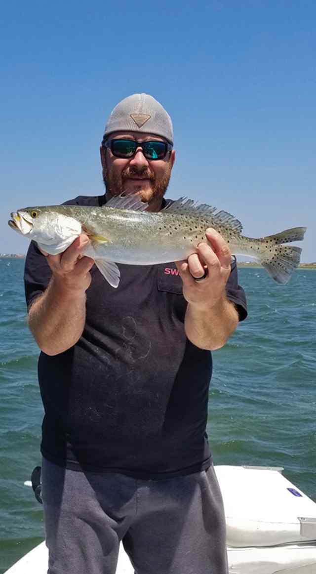 Chris Cuellar Laguna Madre - 23" trout