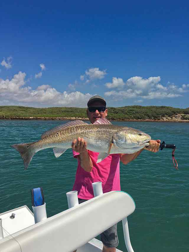 Ron Green Port Mansfield - 25 lb redfish