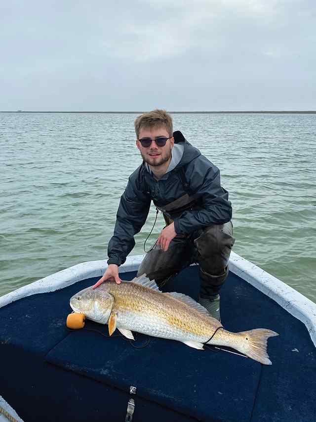 Mack Ulrich East Matagorda Bay - 42" bull red