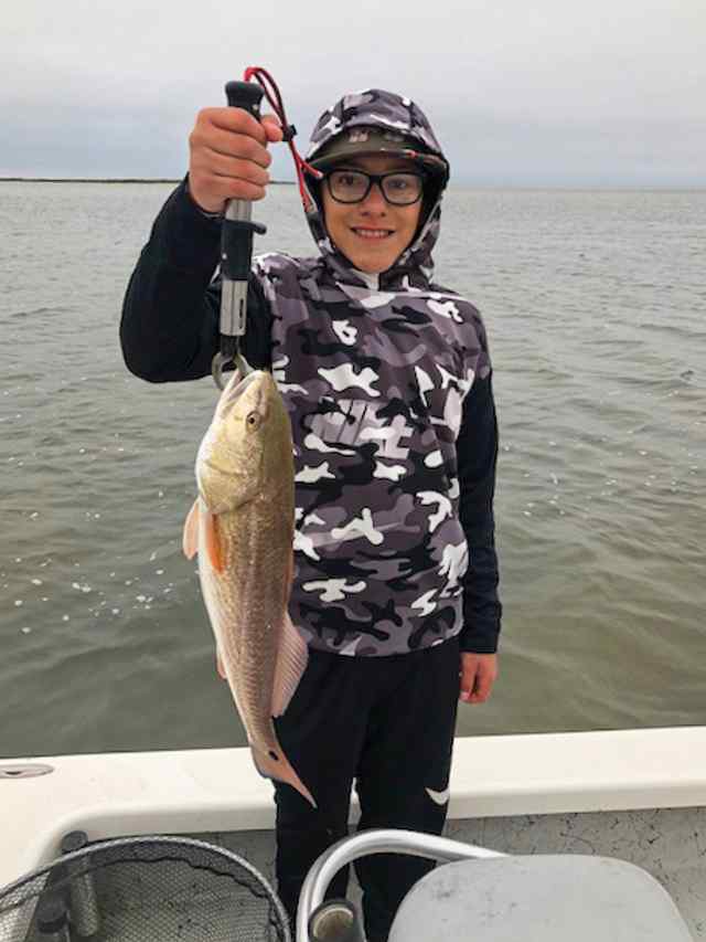 Dason Wunderlich Shoalwater Bay - 25" redfish