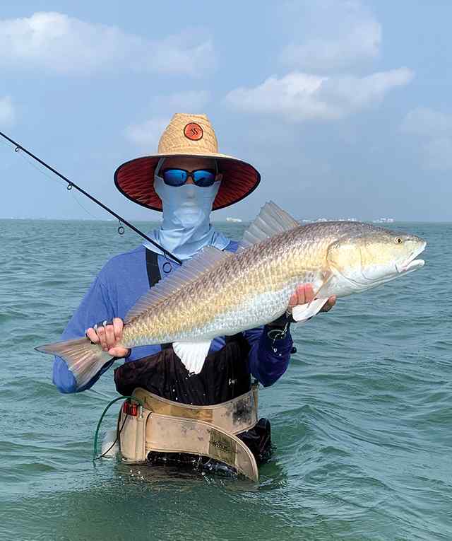 Adam Wollam Port Bay - 37" redfish