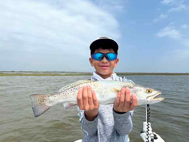 Kash Berlanga West Galveston Bay - trout