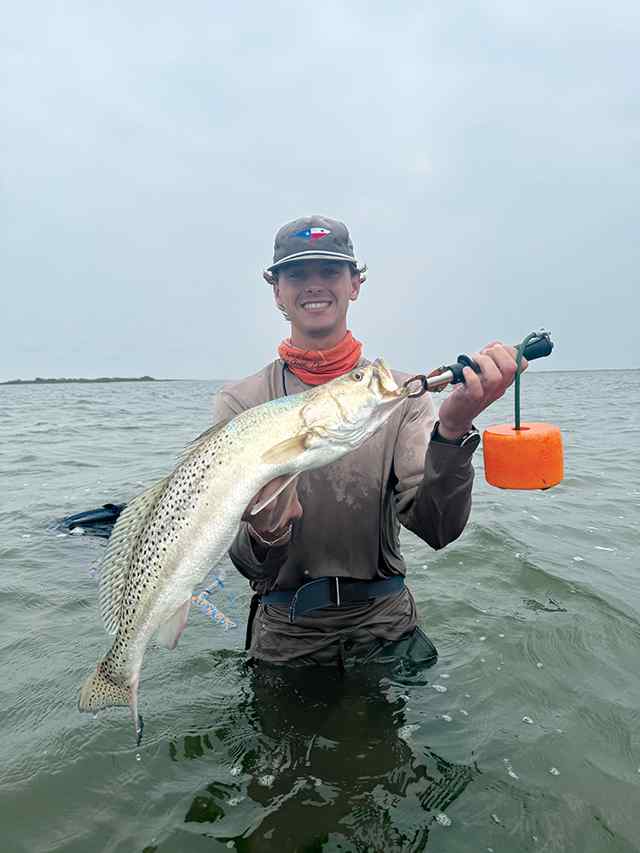 Hunter Callis Lower Laguna Madre - 28" 5.5 lb trout