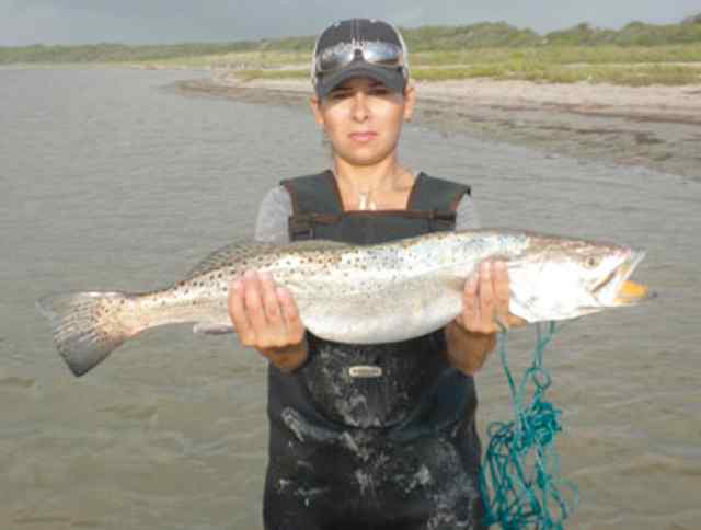 Amanda Benavidez Baffin Bay29.5&quot; trout