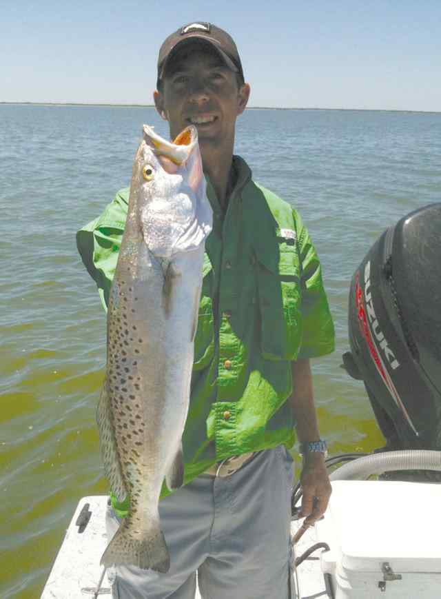 Pat Bower Baffin Bay27.5&quot; speckled trout CPR