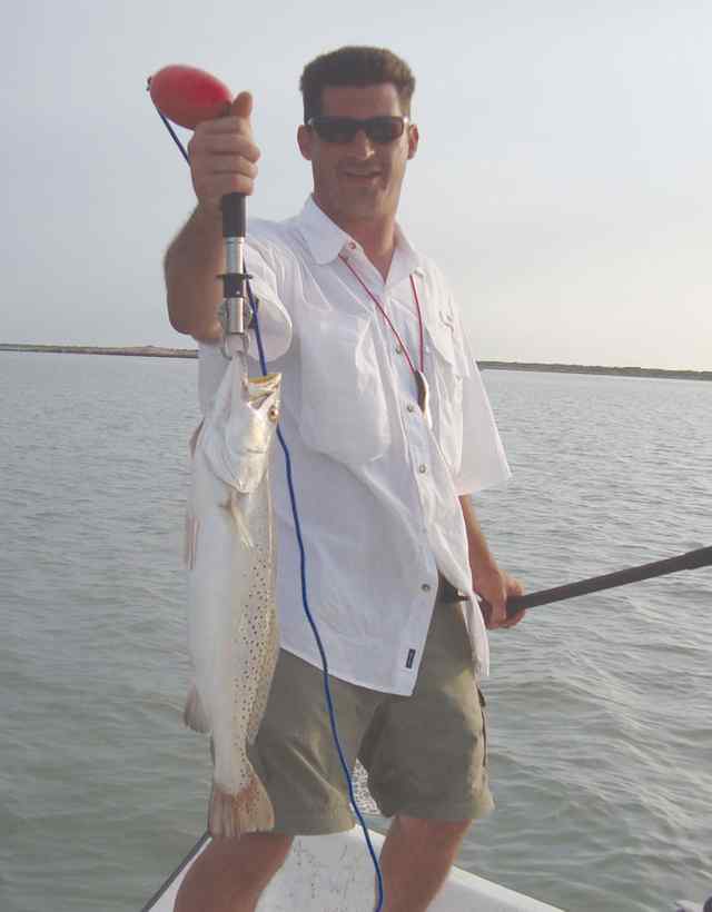 Joe Janiszewski Arroyo City24&quot; first keeper trout!