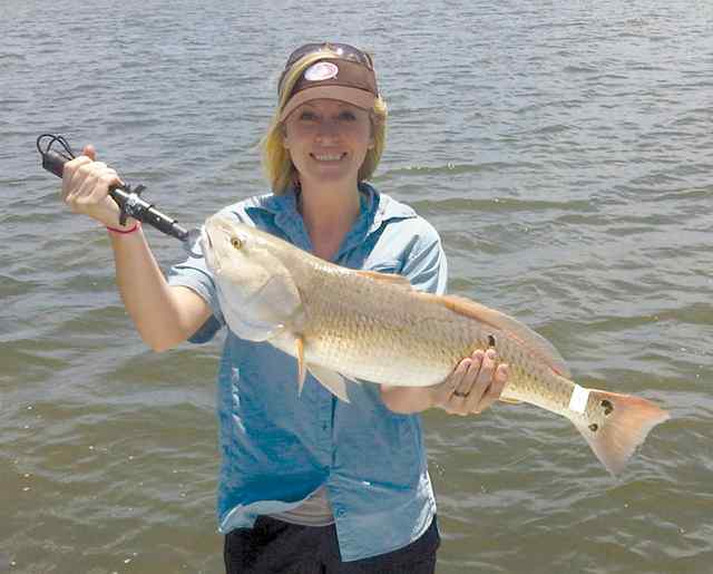 Macey Matula Shoalwater29&quot; redfish