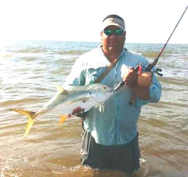 Miguel Aguilera Matagorda25+&quot; 8lb first jack!