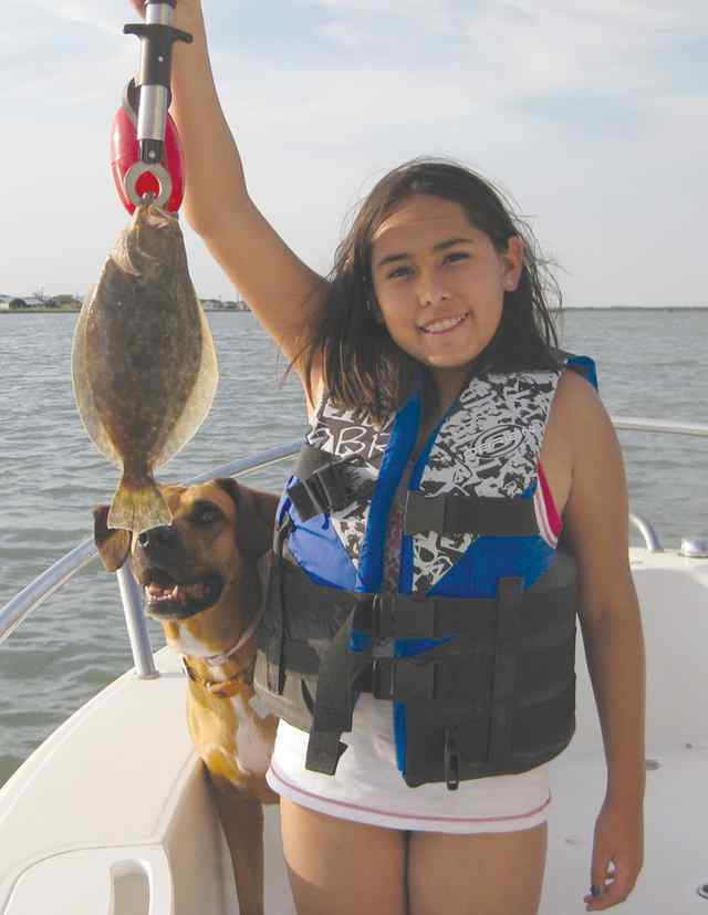 Alexis Garza Saint Charles Bayfirst flounder!