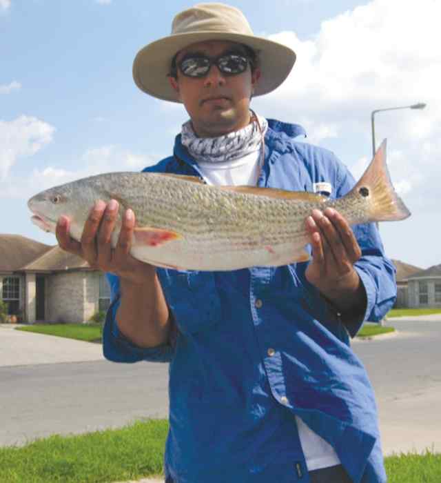 Raj Maharaj South Padre25&quot; redfish