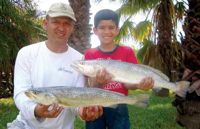 Joe & Marcus Molina Port Isabel26&quot; &amp; 24&quot; trout