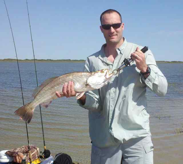 Greg Stone Port O'Connor29&quot; 9lb trout