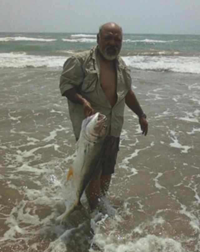 Edward Tillman Boca Chica Beach36&quot; 8lb yellowfin tuna