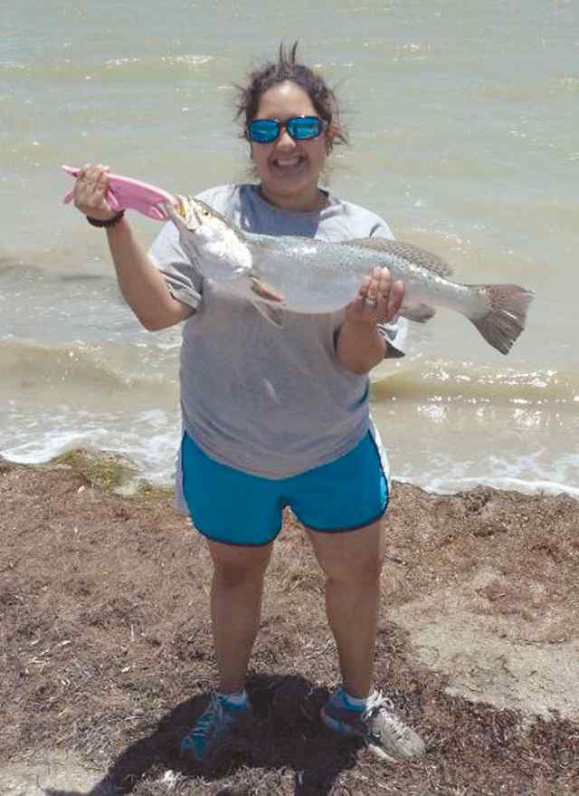 Elizabeth Atkinson Port Mansfield26.5&quot; trout