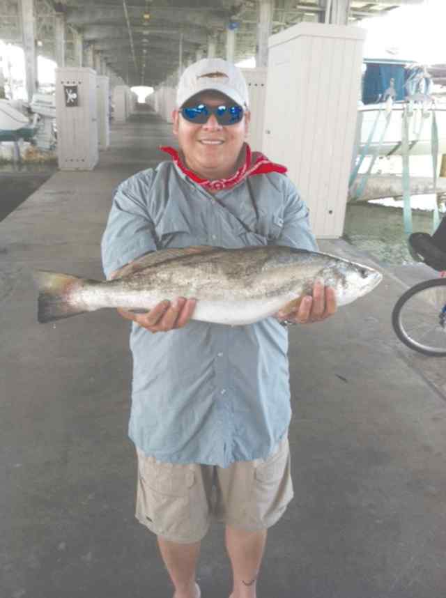 Joe Lopez Galveston29&quot; trout