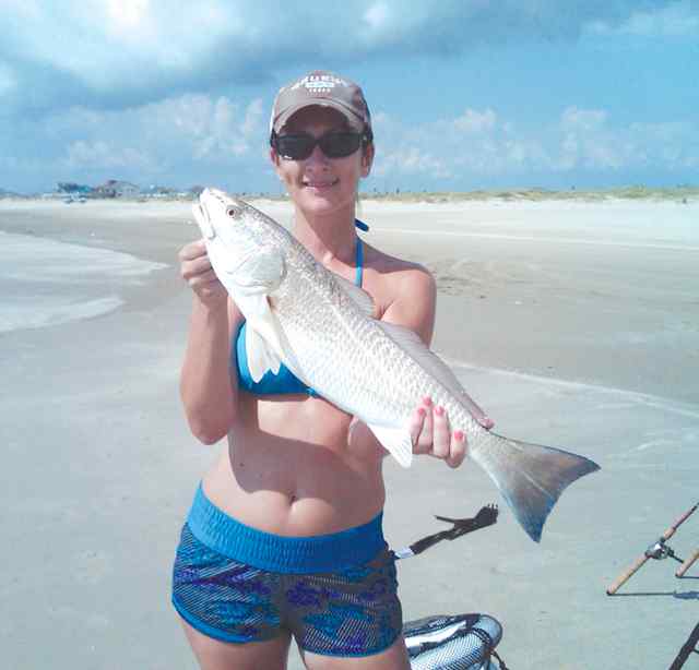 Jill Peterson Bolivar surf25&quot; redfish