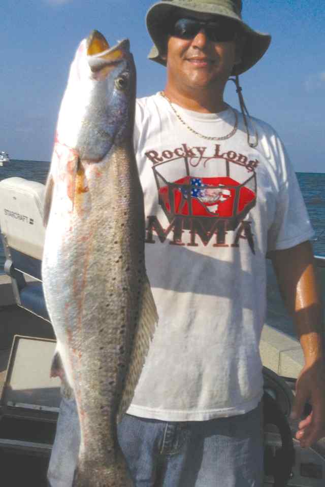 James Reyna Galveston29&quot; 8.5lb trout
