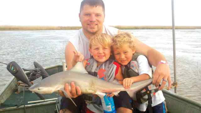 Drake & Blaedin De La O Trinity Bayfirst shark!