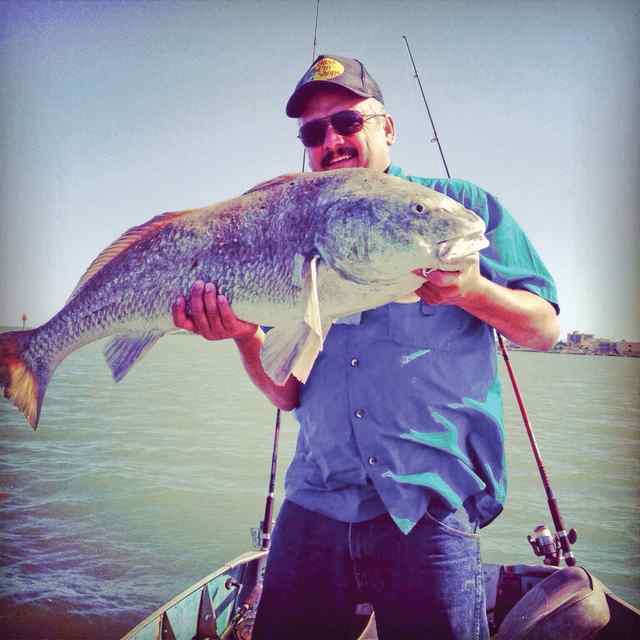 Hugo De Hoyos South Padre Island36&quot; black drum