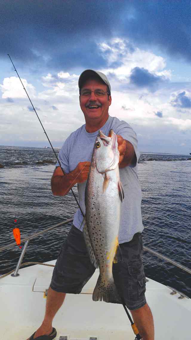 Kevin Lee Galveston28&quot; trout