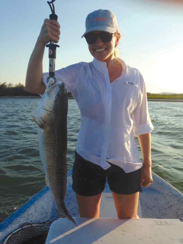 Tara McKinley Rockport30&quot; first redfish!