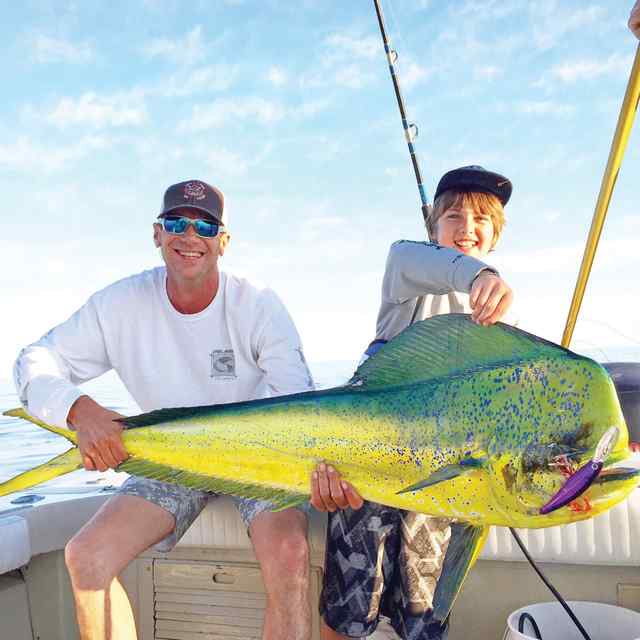 Stone Bolton Matagorda28 lb mahi-mahi