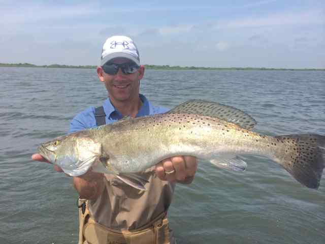 Russ Roup Seadrift26&quot; speckled trout