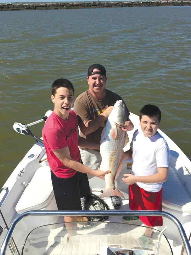 Payton Shiflet Galveston42&quot; 25 lb redfish