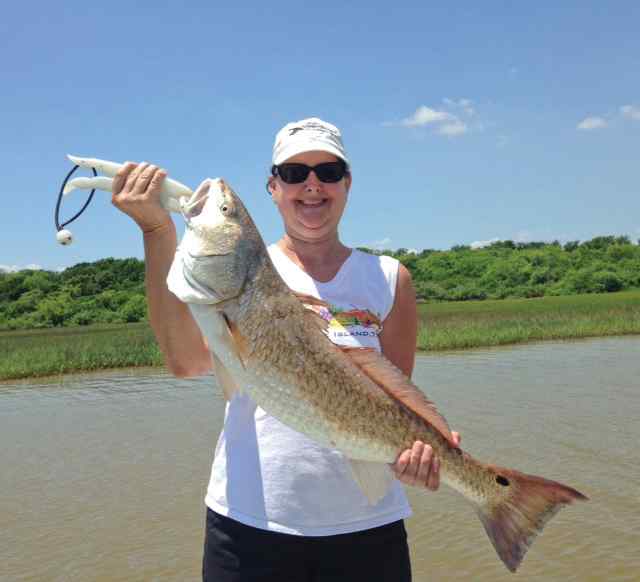 Linda Wick Cox Bay31&quot; redfish