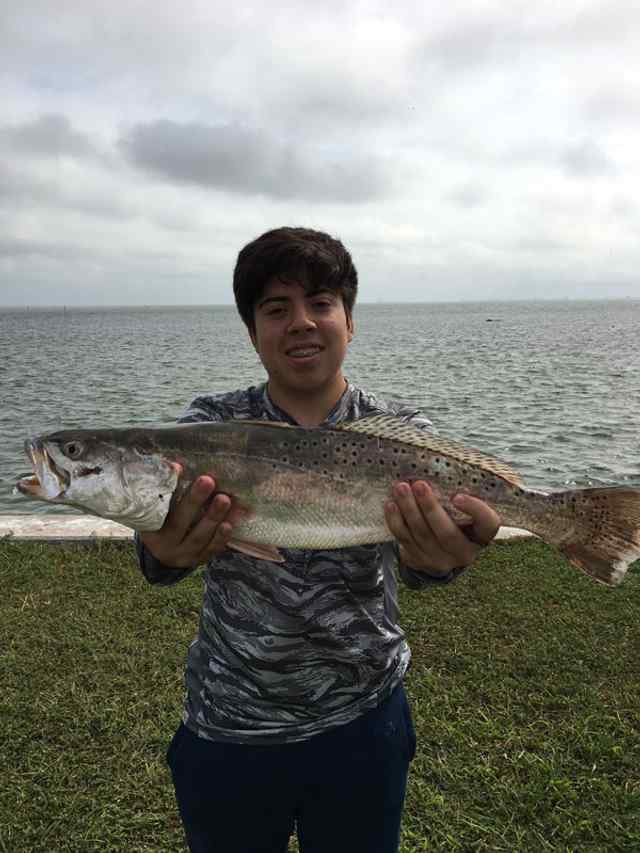 Edgar Ceron Laguna Madre - 25" speckled trout