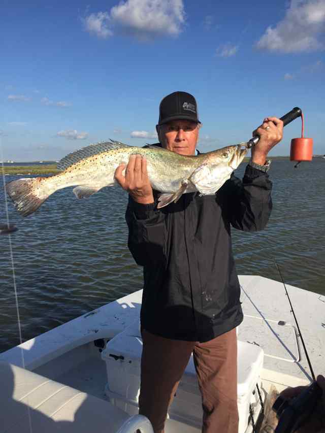Leo Chairez 30" first trophy trout!