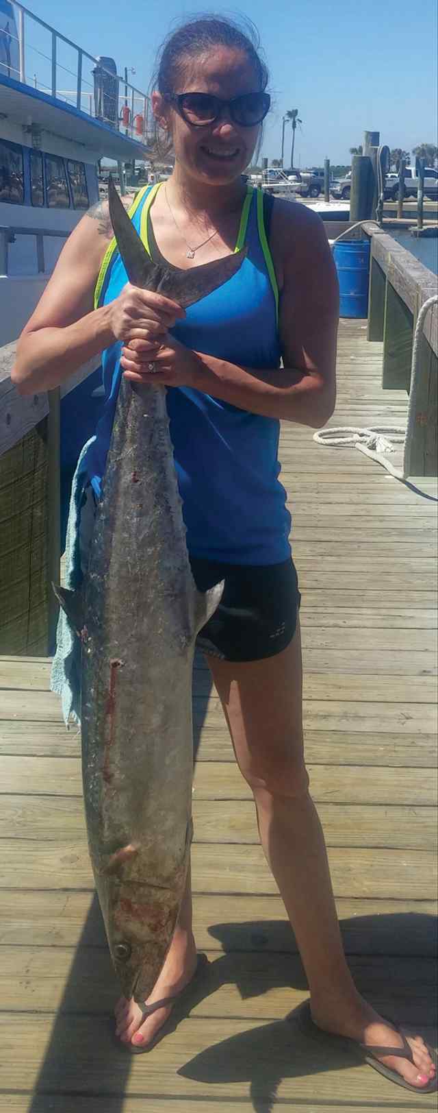 Liz Gonzalez 56" kingfish