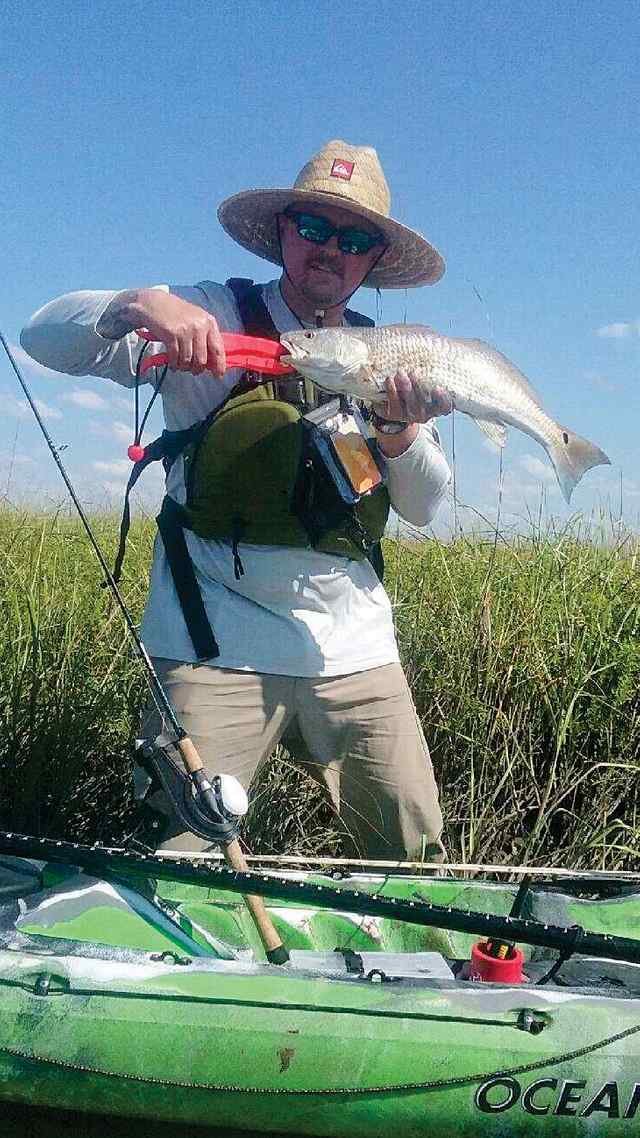 Chris Goudeau Highland Bayou - 23" redfish CPR