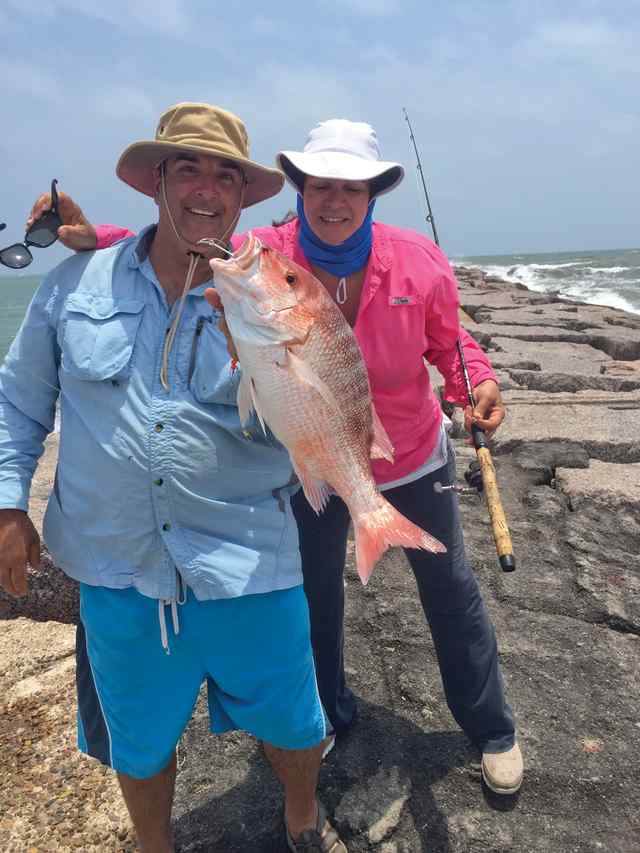 Mike & Nancy Lalumia 10 lb 2 oz red snapper