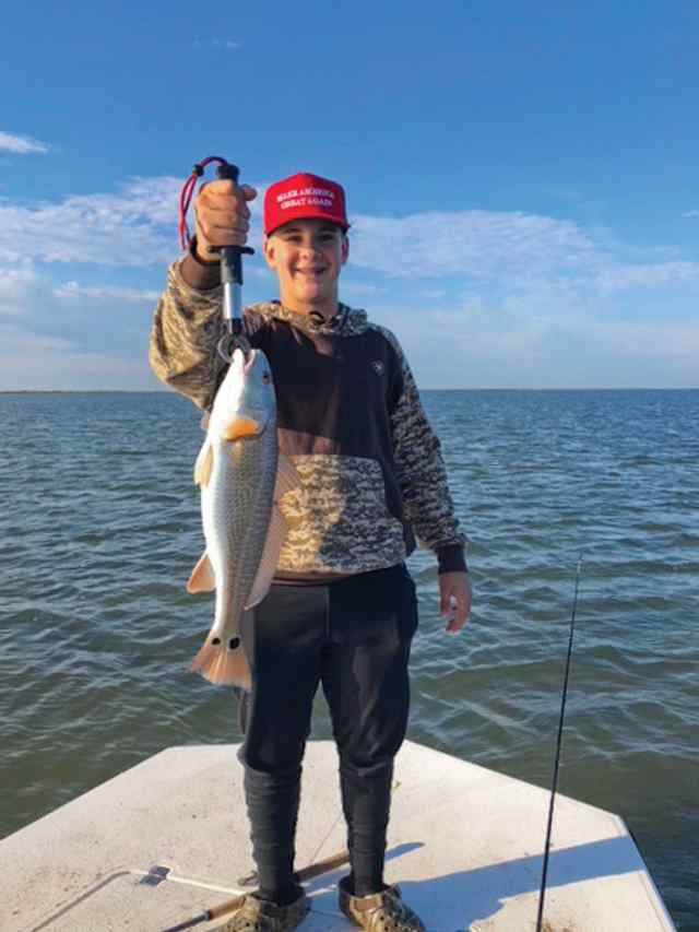 Carson Evans San Antonio Bay - 23" redfish