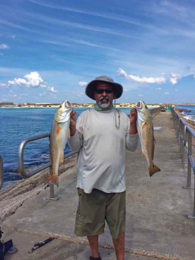 Mat De La Garza Packery Channel - 25" & 26" redfish, caught on soft plastics