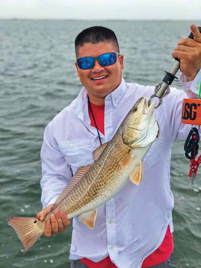 David "Sleepy" Salva Upper Laguna Madre - 26" redfish